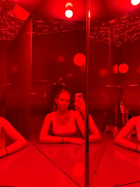 Red Illusion Room